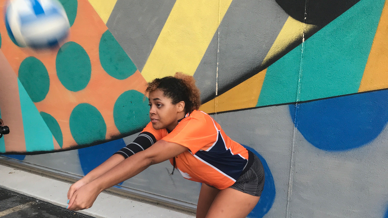 Gender-flipped Noya! Passing right in front of a wall is not ideal, believe it or not.